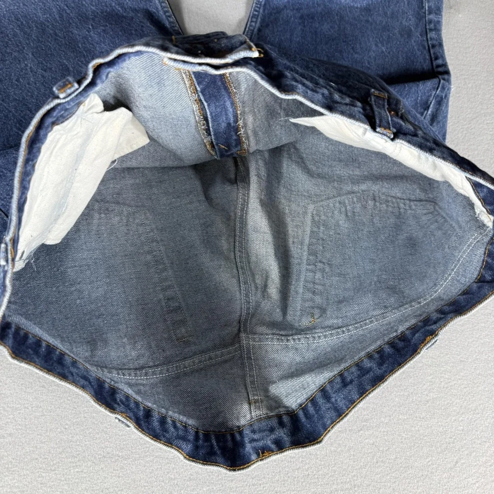 Levis‎ Jeans Mens 42x32 Blue Medium Wash Regular Straight Leg Denim Casual